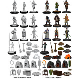 Wizkids Minis: Wave 12- Towns People- Castle 2