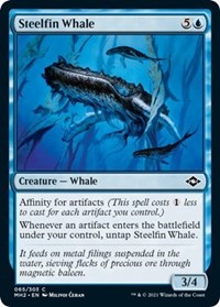 Magic: The Gathering - Modern Horizons 2 - Steelfin Whale Common/065 Lightly Played