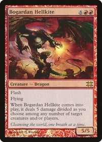 Magic: The Gathering - From the Vault: Dragons - Bogardan Hellkite FOIL Rare/002 Lightly Played
