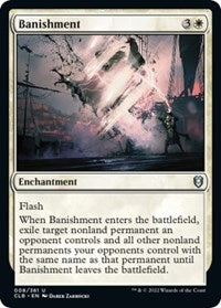 Magic: The Gathering Single - Commander Legends: Battle for Baldur's Gate - Banishment - Uncommon/008 Lightly Played