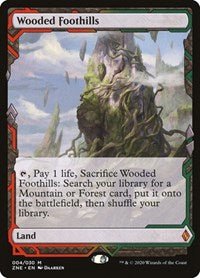 Magic: The Gathering -Zendikar Rising Expeditions - Wooded Foothill Mythic/004
