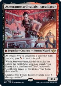 Magic: The Gathering Single - Modern Horizons 2 - Asmoranomardicadaistinaculdacar Foil Rare/186 Lightly Played