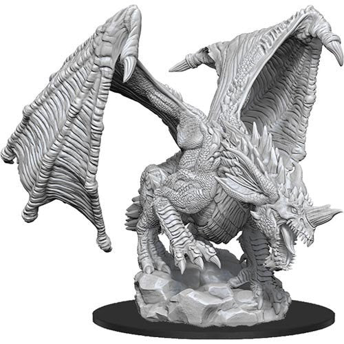 DUNGEONS AND DRAGONS NOLZUR'S MARVELOUS MINIATURES: W15 YOUNG BLUE DRAGON