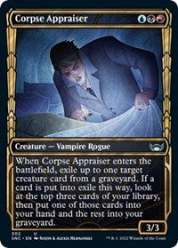 Magic: The Gathering Single - Streets of New Capenna - Corpse Appraiser (Showcase) - Uncommon/302 Lightly Played