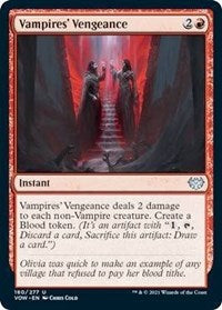 Magic: The Gathering - Innistrad: Crimson Vow - Vampires' Vengeance Uncommon/180 Lightly Played
