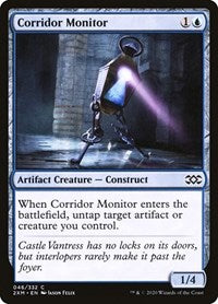 Magic: The Gathering Single - Double Masters - Corridor Monitor - Common/046 Lightly Played