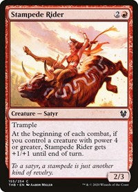 Magic: The Gathering - Theros Beyond Death - Stampede Rider FOIL Common/155 Lightly Played