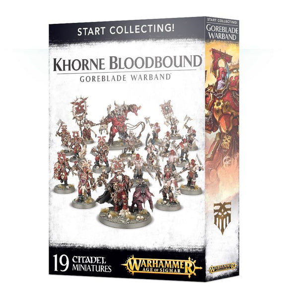Warhammer Age of Sigmar - Start Collecting! Khorne Bloodbound Goreblade Warband