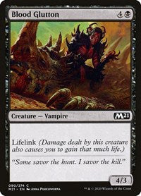 Magic: The Gathering Single - Core Set 2021 - Blood Glutton (Foil) Common/090 Lightly Played