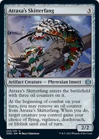 Magic: The Gathering Single - Phyrexia: All Will Be One - Atraxa's Skitterfang - Uncommon/223 Lightly Played