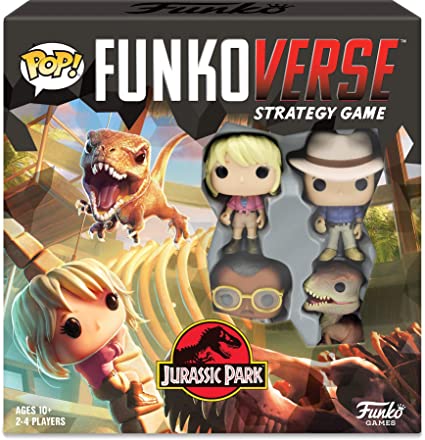 POP! Funkoverse Strategy Game Jurassic Park 100 Base Set