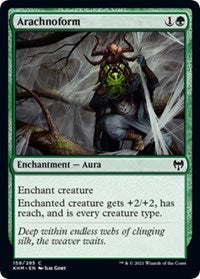 Magic: The Gathering Single - Kaldheim - Arachnoform Common/159 Lightly Played