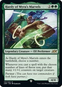 Magic: The Gathering - Unfinity - Hardy of Myra's Marvels (Foil) - Rare/141 Lightly Played