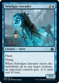 Magic: The Gathering Single - Innistrad: Midnight Hunt - Nebelgast Intruder (Foil) - Uncommon/064 Lightly Played