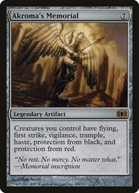 Magic: The Gathering - Future Sight - Akroma's Memorial Rare/159 Moderately Played