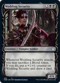 Magic: The Gathering - Innistrad: Crimson Vow - Wedding Security (Showcase) Uncommon/299 Lightly Played