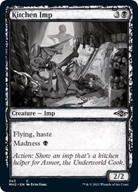 Magic: The Gathering Single - Modern Horizons 2 - Kitchen Imp (Showcase) (Foil) - Common/343 Lightly Played