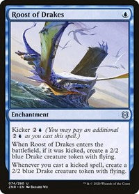 Magic: The Gathering Single - Zendikar Rising - Roost of Drakes Uncommon/074 Lightly Played