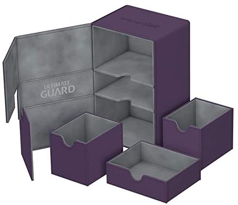 Deck Case: Twin Flip´n´Tray 160+ Standard Size XenoSkin- Purple