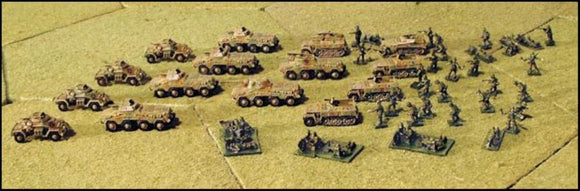 World War II Combat Command - German Panzer Recon Team 1944 1:285 Scale