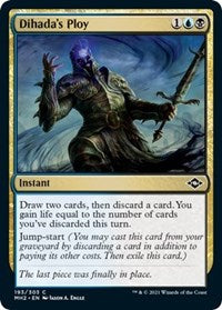 Magic: The Gathering Single - Modern Horizons 2 - Dihada's Ploy Common/193 Lightly Played