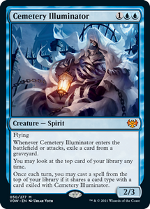 Magic: The Gathering - Commander: Innistrad: Crimson Vow - Cemetery Illuminator Mythic/050 Lightly Played
