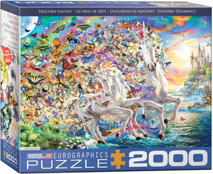 EuroGraphics Unicorn Fantasy 2000-Piece Puzzle