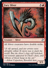 Magic: The Gathering - Time Spiral: Remastered - Fury Sliver - FOIL Uncommon/164 Lightly Played