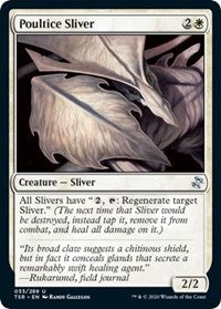 Magic: The Gathering - Time Spiral: Remastered - Poultice Sliver Uncommon/033 Lightly Played