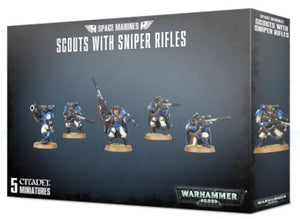 Warhammer 40,000 - Space Marines with Sniper Rifles