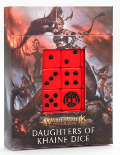Warhammer Age of Sigmar - Daughters of Khaine Dice Set