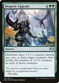 Magic: The Gathering - Ravnica Allegiance- Biogenic Upgrade Uncommon/123 Lightly Played