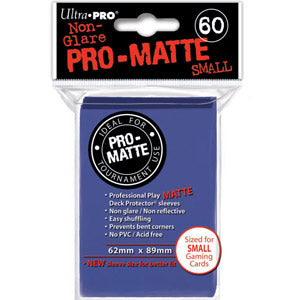 Deck Protectors Mini: Pro-Matte Blue(60)