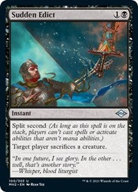 Magic: The Gathering - Modern Horizons 2 - Sudden Edict Uncommon/100 Lightly Played