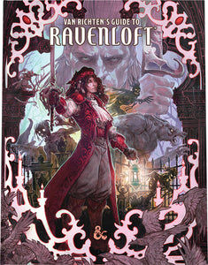Dungeons and Dragons RPG: Van Richten`s Guide to Ravenloft Hard Cover - Alternate Cover