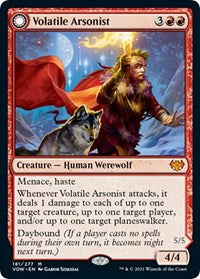 Magic: The Gathering - Innistrad: Crimson Vow - Volatile Arsonist - Mythic/181 LIghtly Played
