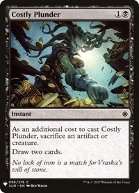Magic: The Gathering Single - The List - Ixalan - Costly Plunder - Common/096 Lightly Played
