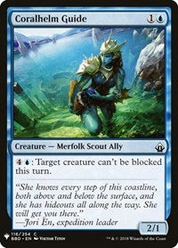 Magic: The Gathering Single - The List - Battlebond - Coralhelm Guide - Common/116 Lightly Played