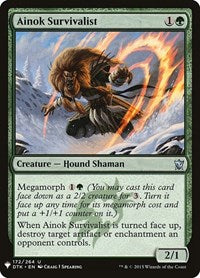 Magic: The Gathering Single - The List - Ainok Survivalist Uncommon/172 Lightly Played