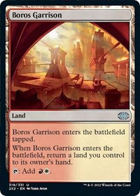 Magic: The Gathering - Double Masters 2022 - Boros Garrison (Foil) - Uncommon/319 Lightly Played