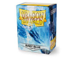 Dragon Shields: (100) Matte Baby Blue Standard Sleeves