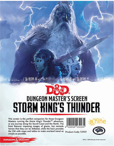 D&D 5th Edition: DM Screen- Storm Kings Thunder