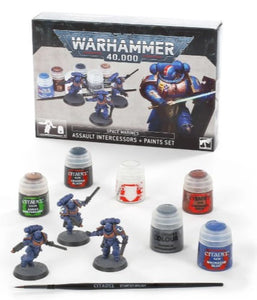 Warhammer 40,000 Assault Intercessors + Paints Set