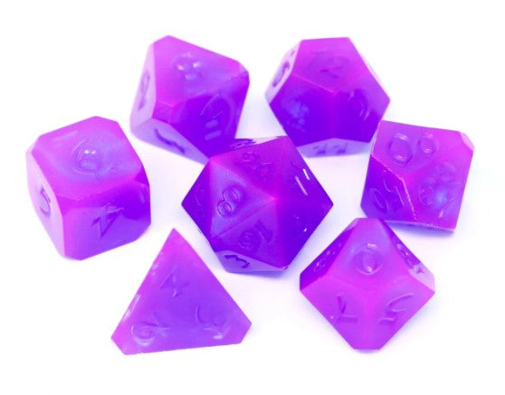 Project Dice 7 Piece RPG Set - Avalore Enchanted Mischief