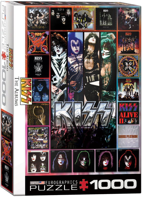 EuroGraphics Kiss - The Albums 1000-Piece Puzzle