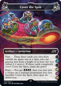 Magic: The Gathering - Unfinity - Cover the Spot (2-4-5-6) (Foil) - Common/207 Lightly Played