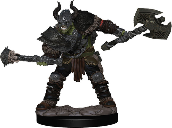 Pathfinder Battles: Premium Painted Figure - W1 Half-Orc Barbarian Male