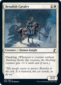 Magic: The Gathering - Time Spiral: Remastered - Benalish Cavalry - Common/007 Lightly Played