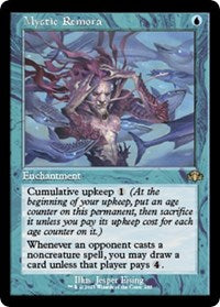 Magic: The Gathering Single - Dominaria Remastered - Mystic Remora (Retro Frame) - Rare/288 Lightly Played