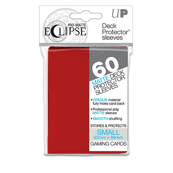Deck Protectors: Pro-Matte Small- Eclipse Apple Red (60 count)